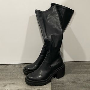Zara Chunky Calf Boots